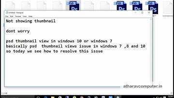 PSD thumbnail view in windows 10/7/8