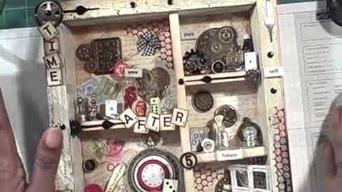 "Time after Time" Shadowbox