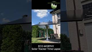 ECO-WORTHY - #Solar #Tracker 12 h Time Lapse