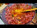 Fried sausage with egg🥚 yummy 😋 recipe #cooking #delicious #uae #recipe #uaejobsmalayalam 