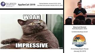AppSecCali 2019 - Can Kubernetes Keep a Secret? - Omer Levi Hevroni