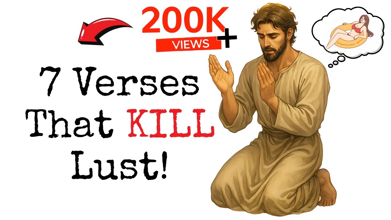 7 МОЩНЫХ стихов из Библии, помогающих победить похоть