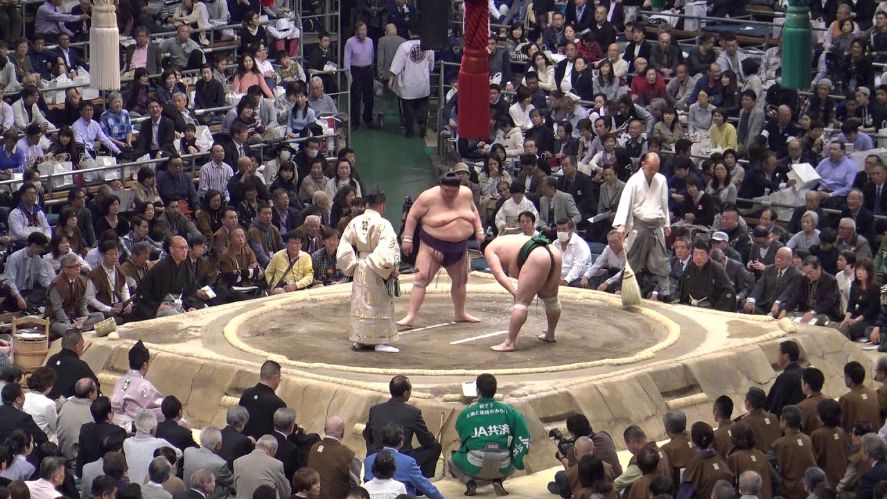 十両優勝決定戦／佐田の海(11勝4敗)-明瀬山(11勝4敗)/2018.3.25