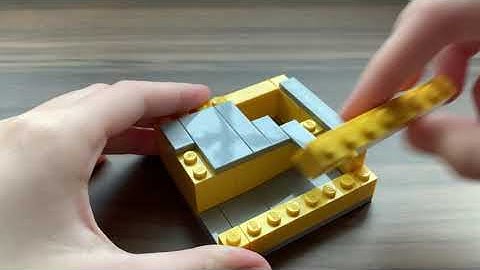 How to build a mini Lego candy machine *7 rounds & no technic pieces*