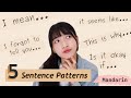 5 often used sentence patterns  daily mandarin chinese