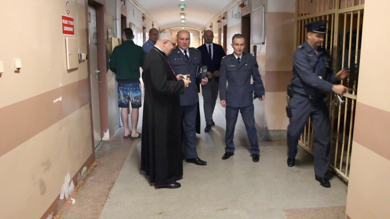 Wizyta Biskupa Opolskiego w Zakładzie Karnym w Głubczycach