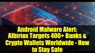 Android Malware Alert: Albiriox Targets 400+ Banks & Crypto Wallets Worldwide - How to Stay Safe