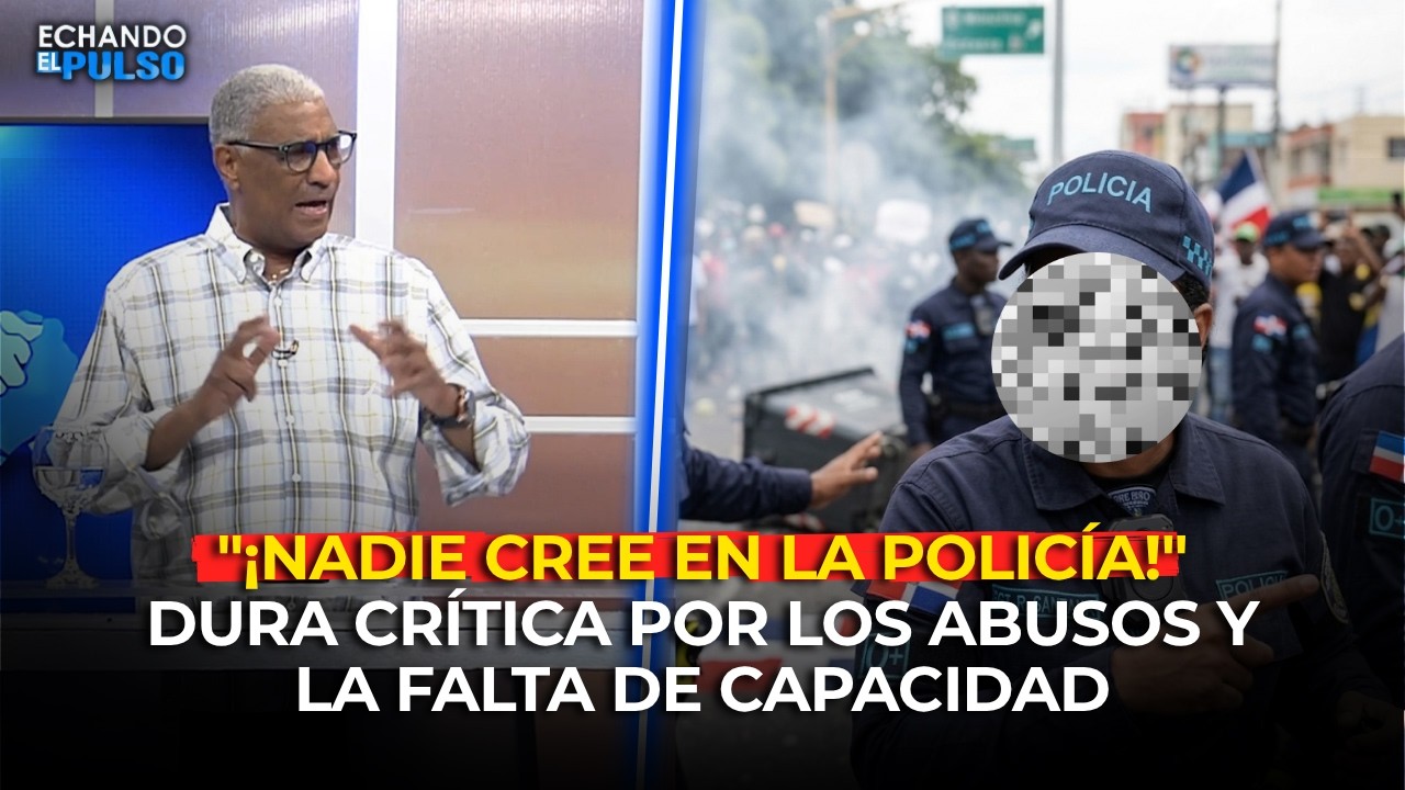 JOHNNY VASQUEZ | "¡NADIE CREE EN LA POLICÍA!" CRÍTICA POR LOS ABUSOS | ECHANDO EL PULSO  ECHANDO