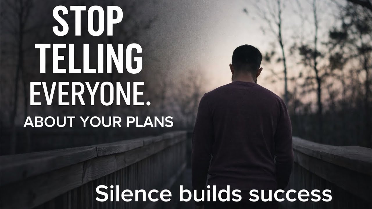 🛑!! DON’T RAN YOUR MOUTH ABOUT YOUR PLANS (learn what this does)