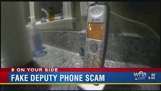 Fake deputy phone scam