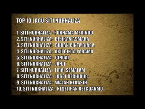 10 lagu hits 90 an SITI NURHALIZA