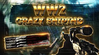 INSANE WW2 Sniping With Grind Squad & Prestige 4.