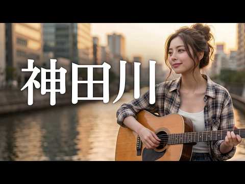 神田川/南こうせつとかぐや姫🎵20歳女子大生によるカバー｜三畳一間の下宿先、懐かしの風景が浮かぶ不朽の名曲｜1973｜Lina