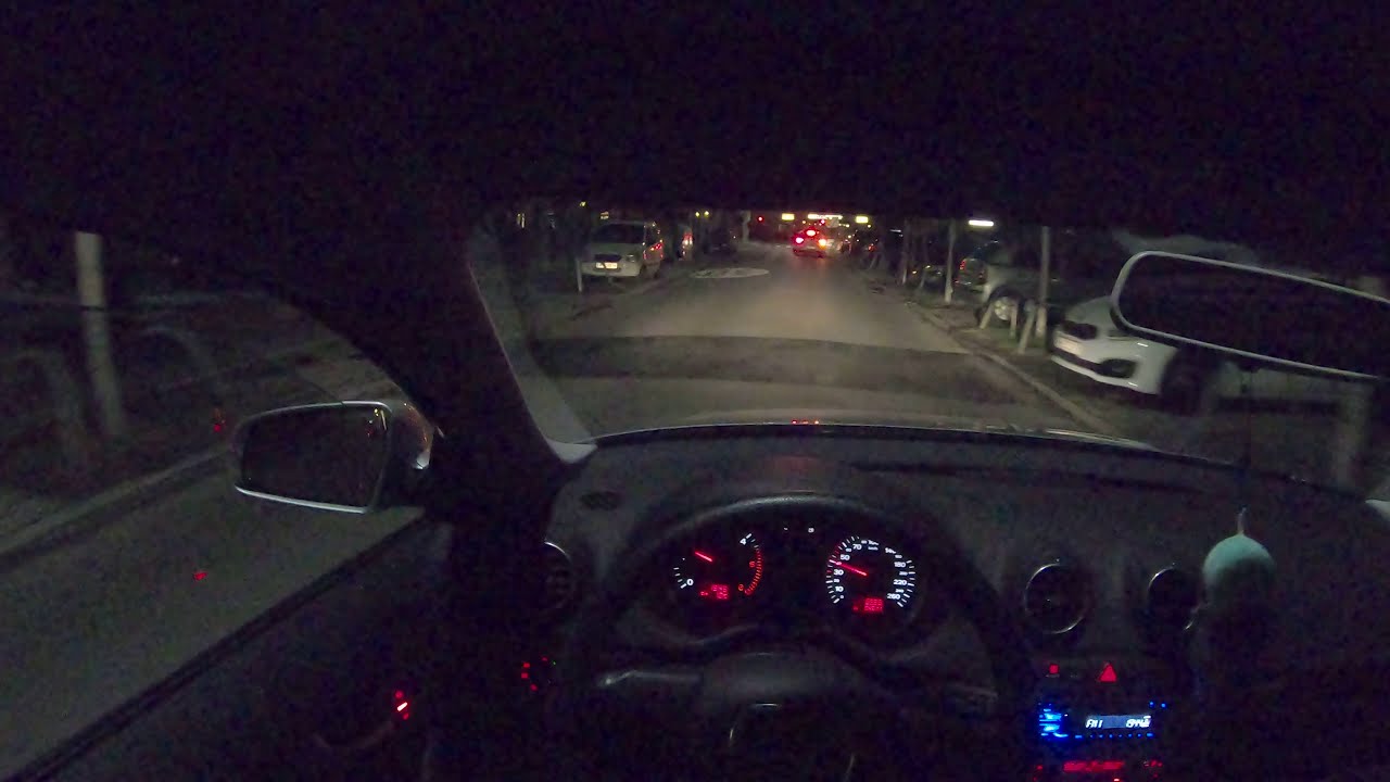 Night POV: Audi A3 1.9 Tdi Sportback 2006 GoPro