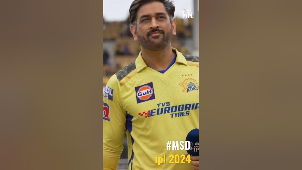 MSD in 2024 ipl, Mahi bhai again shorts ipl winner 2023 ipl msdhoni