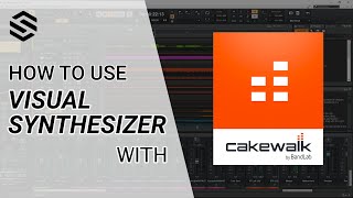 How to setup VS - Visual Synthesizer with Cakewalk by Bandlab for midi and audio reactive visuals