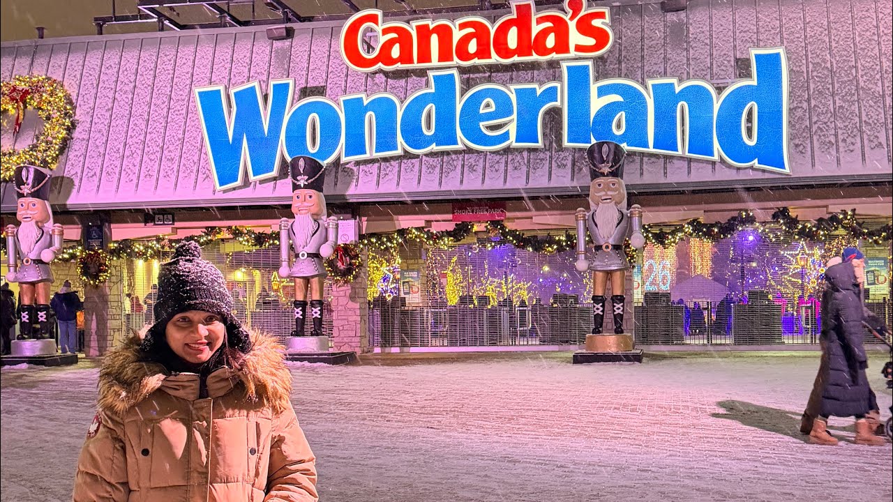 WinterFest Part 1: Magical Nights at Canada’s Wonderland ❄️🇨🇦