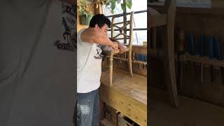 Restaurando silla antigua ( parte 2) #carpinteria #restauracion