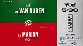 2026 5A State Tournament - 1st Round Boys - W4 Van Buren vs E1 Marion