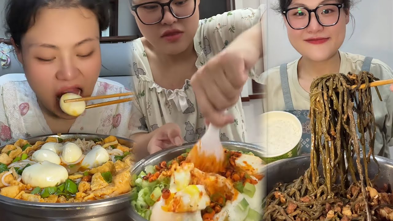 EATING SO MUCH WITH HOT FOOD CHALLENGE, ASMR & MUKBANG WITH SOUND #ah11asmr #food #asmr #mukbang