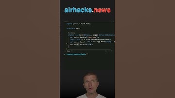 The "Size" of an InputStream #java #shorts #coding #airhacks