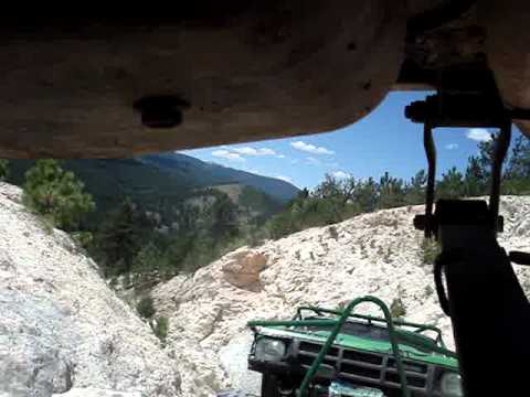 Tyler's Ninja Turtle '85 Toyota Rock Crawler, Crystal Mountain, CO