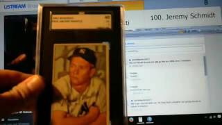 1952 Bowman Complete Set Group Break 11-2015