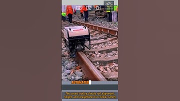 Rail Track Inspection Trolley: Automated System for Precision Rail Alignment Checks