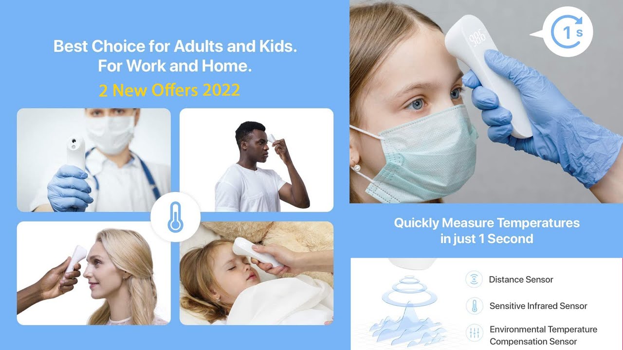 Digital Infrared Thermometer for Adults and Kids 2022