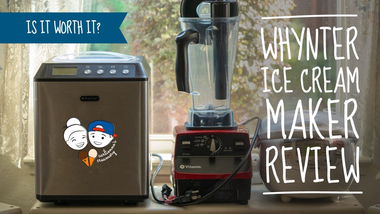 Whynter Ice Cream Maker Review - Adventures of Carlienne