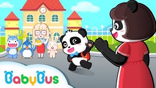 Baby Panda's Kindergarten Life | Preparation for Kindergarten | Kids Good Habits | BabyBus Cartoon screenshot 3