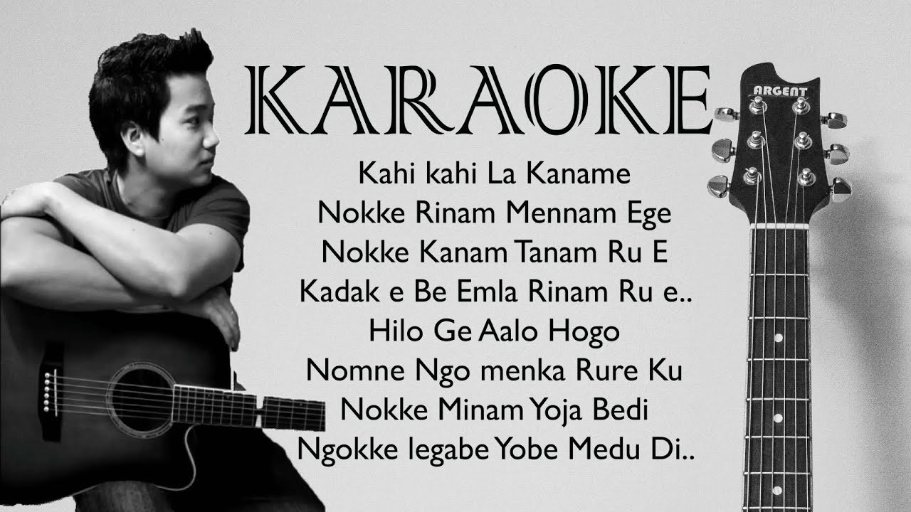 Kahi Kahi La Kaname  KARAOKE  Nikom Riba  Galo Song