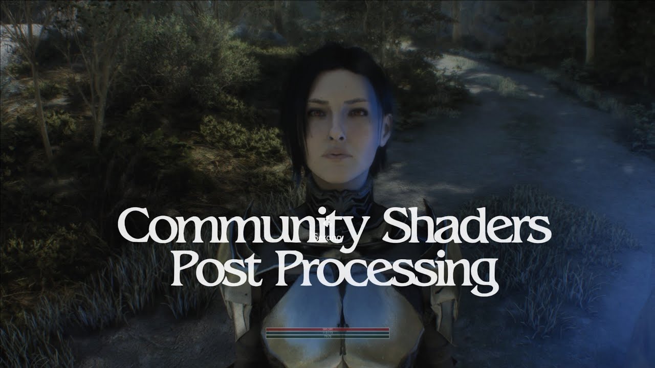 SKYRIM: Community Shaders ⁞ Post Processing and Presets [RTX 3060 Laptop]