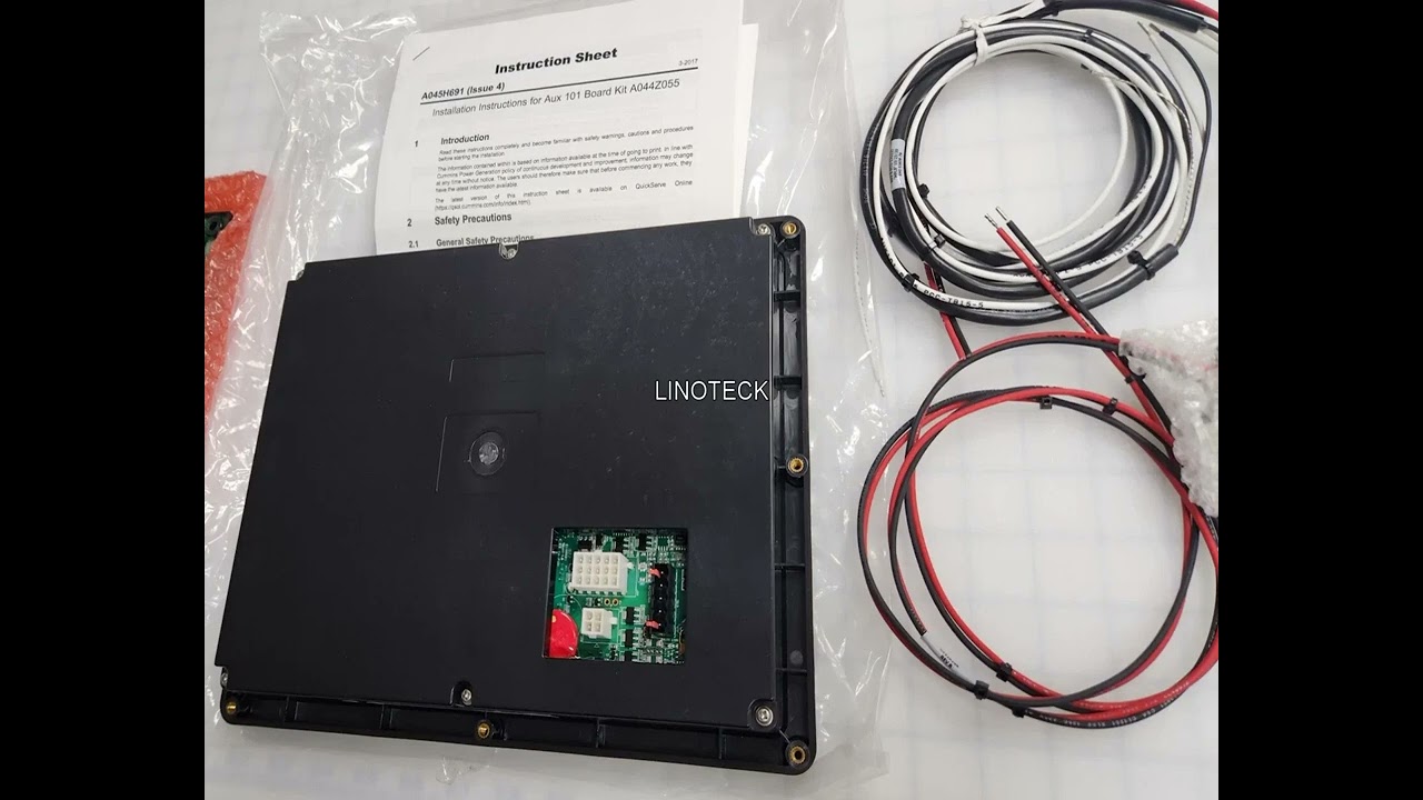 Conserto Painel IHM Placa de controle de energia do gerador Cummins 3300