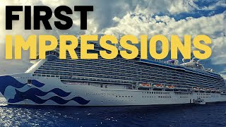 Enchanted Princess First Impressions [Inaugural Cruise]