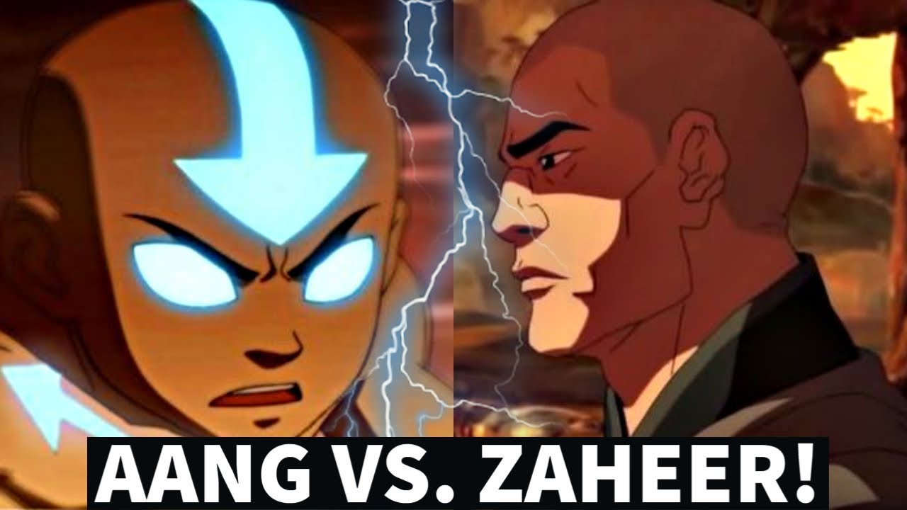 Aang Vs Zaheer