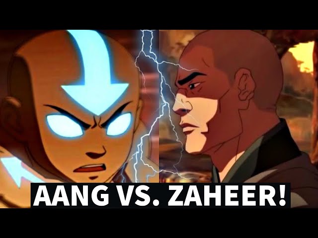 Zhaeer R Aang Vs Zaheer Avatar The Last Airbender The Legend