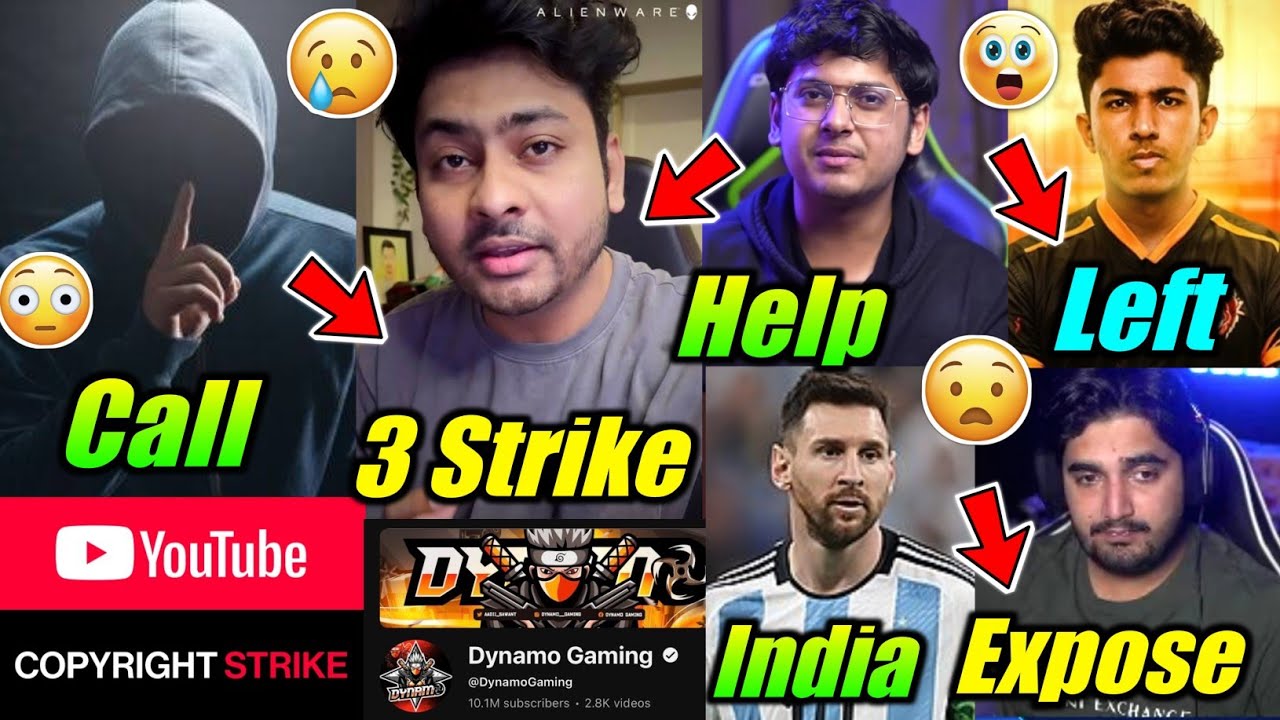 Dynamo Channel Delete ? 😢 3 Strike, Call Recording 😳 Mortal Help ! Mavi Expose this, News 