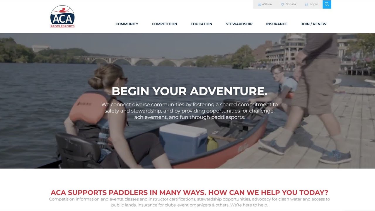 American Canoe Association (ACA) site Module YouTube