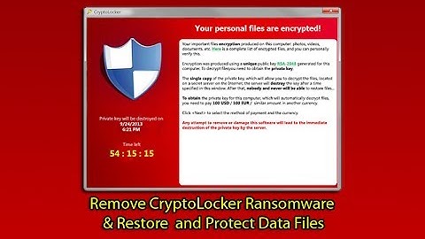 CryptoLocker Ransomware What You Need To Know