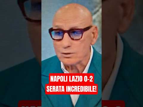 Video NAPOLI LAZIO 0-2 SERATA INCREDIBILMENTE STORTA? #seriea #napoli #sarri #news #conte #calcio