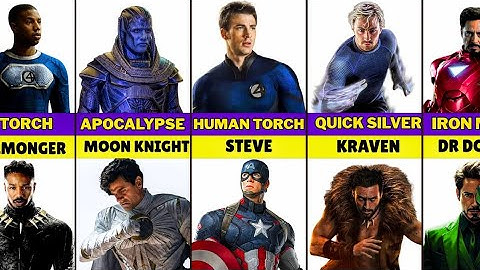 Actors who have Played 2 characters in Marvel 🍿