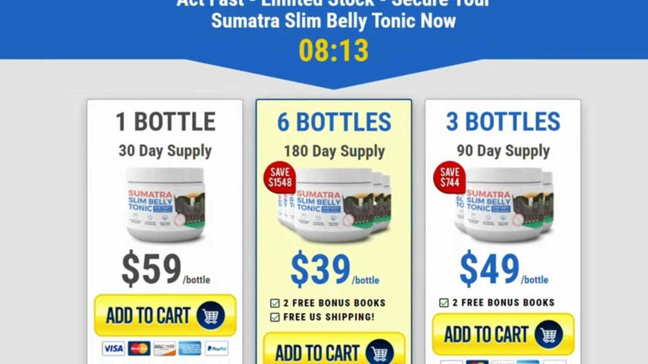 Sumatra Slim  Belly Tonic – Sumatra Slim  Belly Tonic results – The Truth