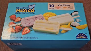Costco Sale Item Review Helados Mexico Premium Ice Cream Strawberry Fresa Mango Coconut Coco Taste
