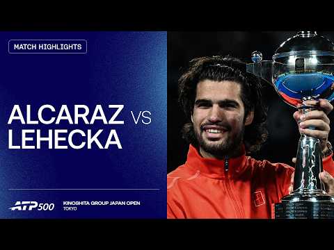ATP HIGHLIGHTS TOKYO FINAL ALCARAZ VS LEHECKA 16x9