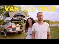 Van 44 tour  gens tout ns   prsentation de sam notre 4x4 amnag et tente quechua mh500