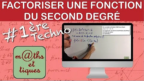 Comment trouver la forme factorisée d'un polynôme ?