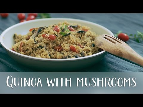 Video: Quinoa With Mushrooms - Recipe With Photo And Video