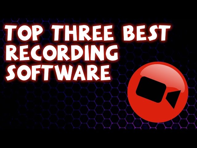 Top 3 Best FREE Screen Recording Software 