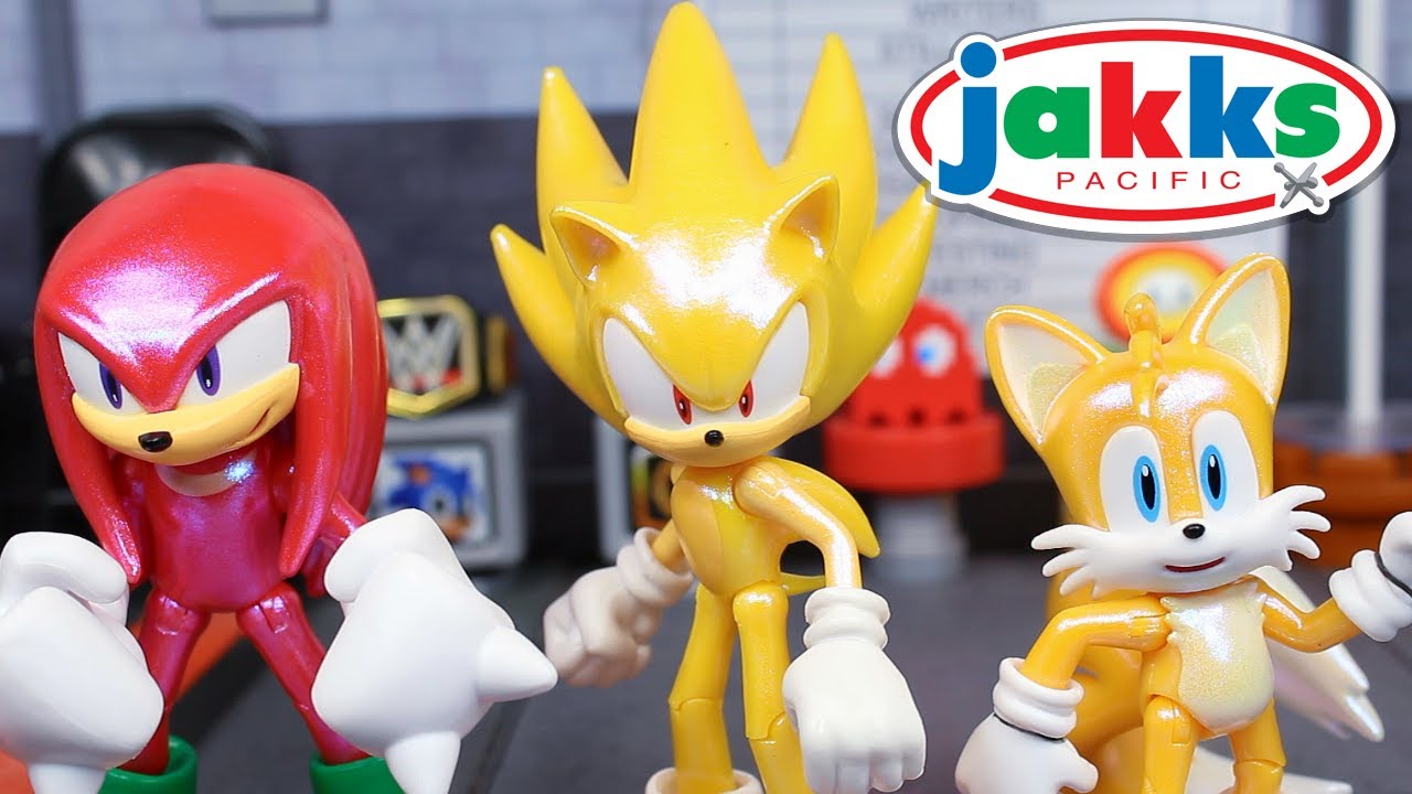 Classic Sonic The Hedgehog Collection 5 pack by Jakks Pacific 